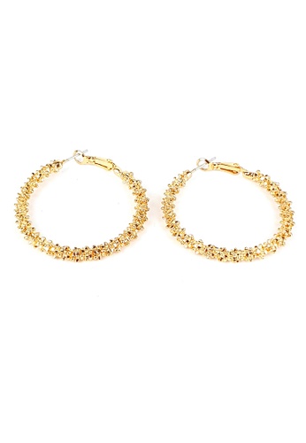 BELLE LIZ gold Tara Gold Hoop Statement Earrings 2A46EAC6D7D370GS_1