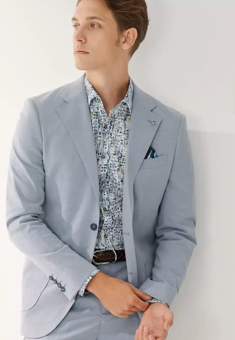 Blue Print Classic Shirt