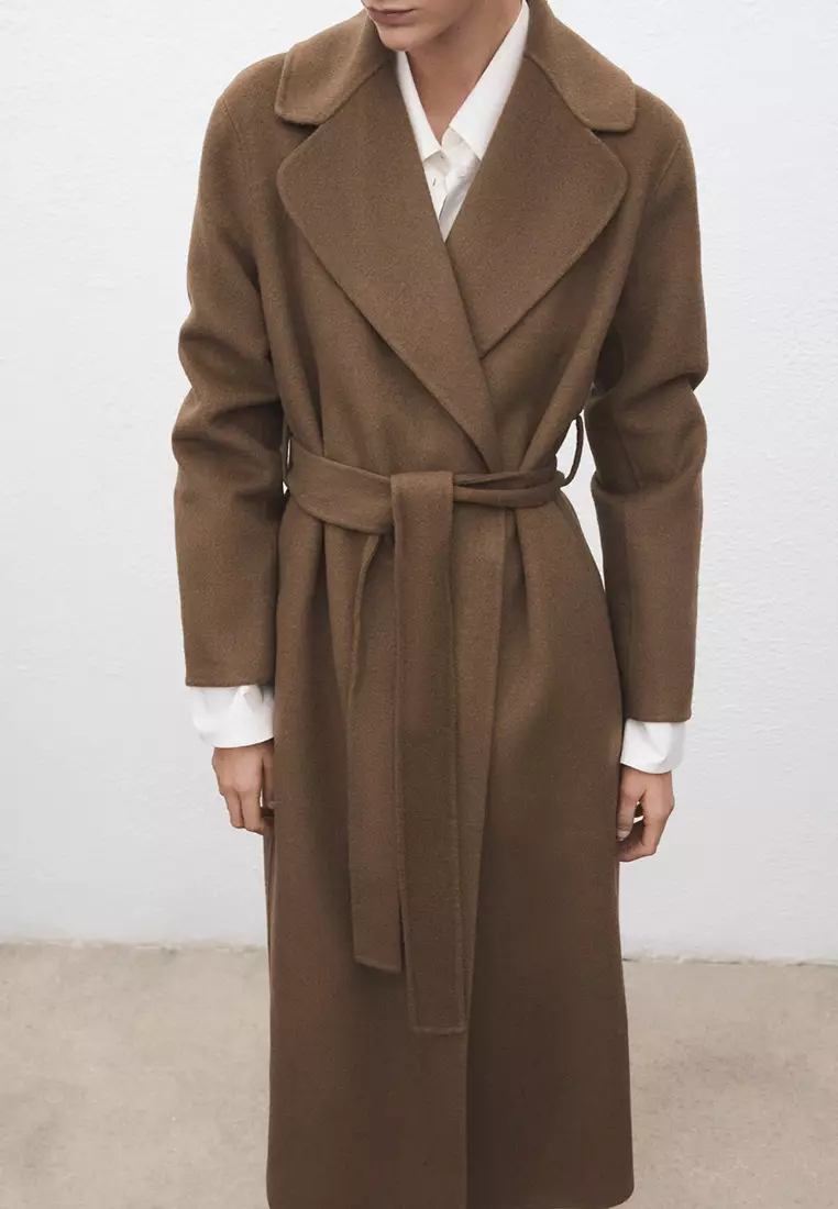 Handmade Coat With Belt