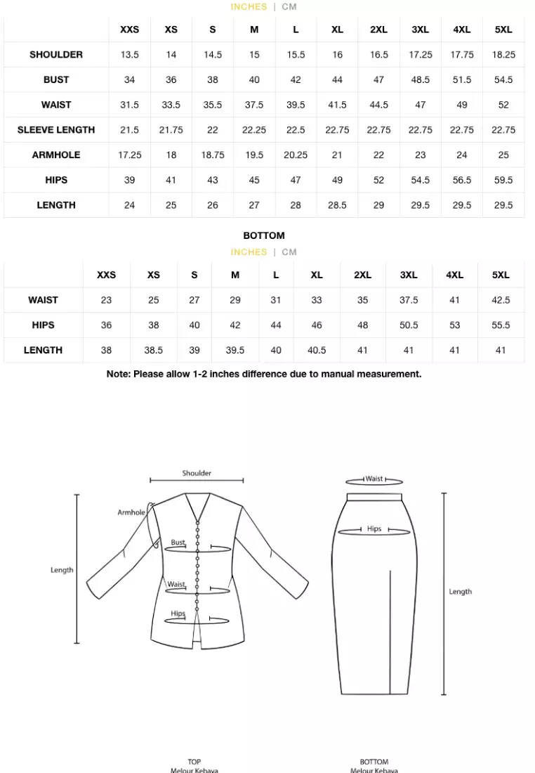 Bayu Somerset Melour Kebaya - Selene