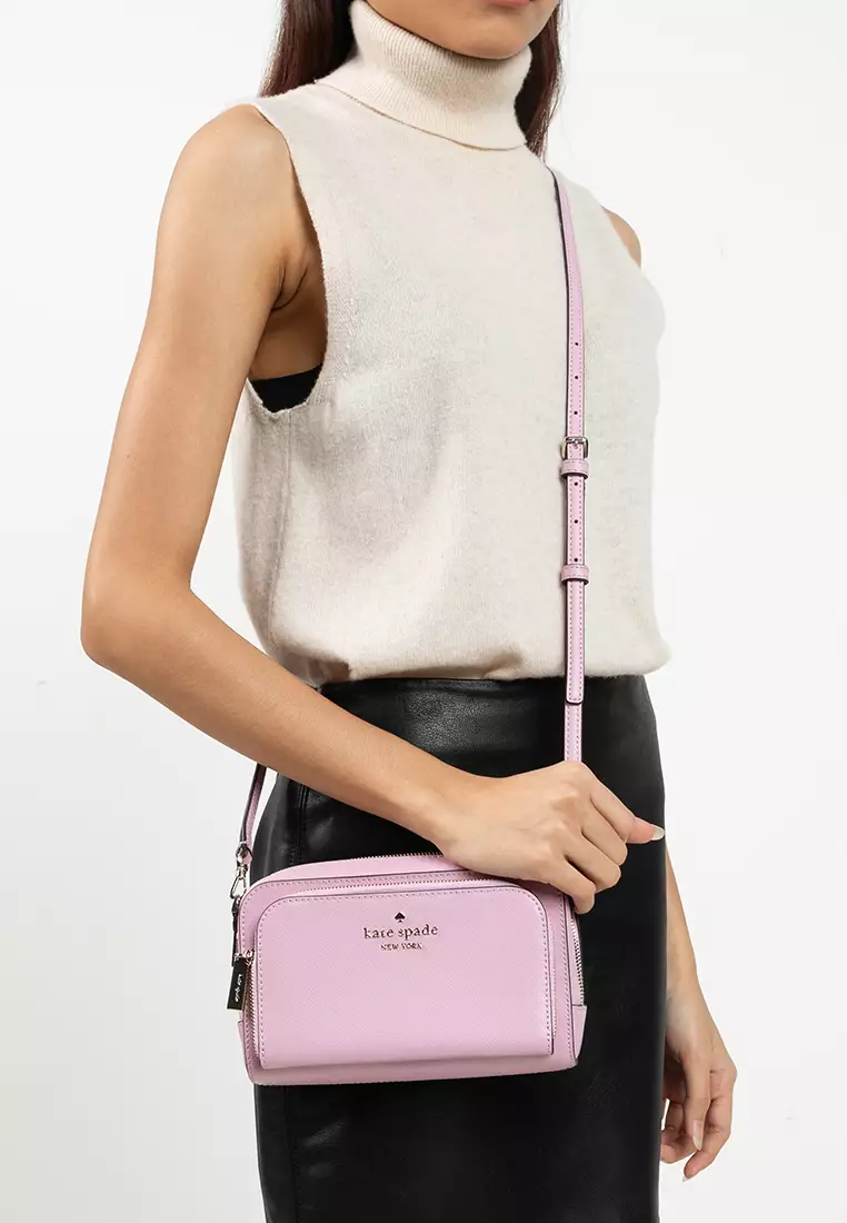 Staci Dual Zip Around Crossbody Bag