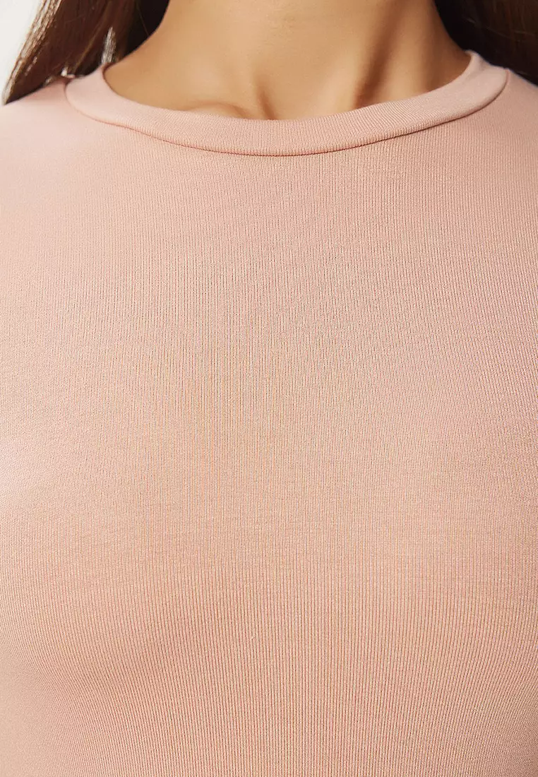 Crew Neck Long Sleeves Top 2-Pack