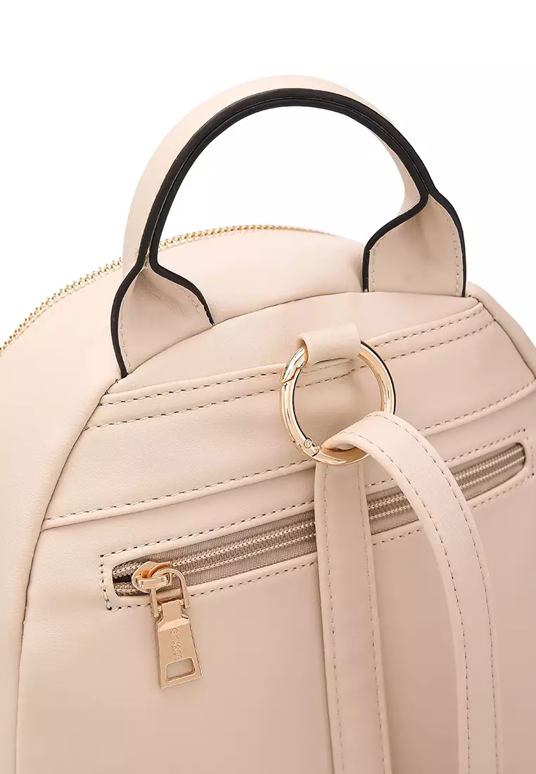 GYKACO TAKA Beige - Tas Ransel Wanita - Fashion Backpack (IMPORT)