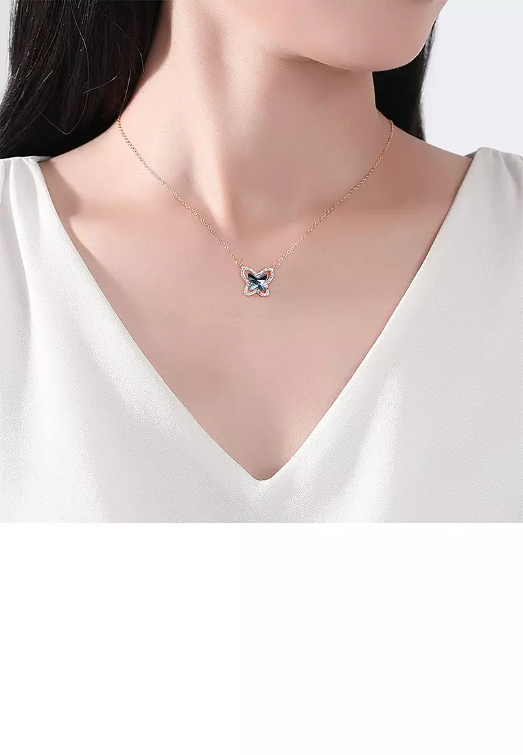 Buy Mooclife 925 Sterling Silver Plated Rose Gold Fashion Elegant