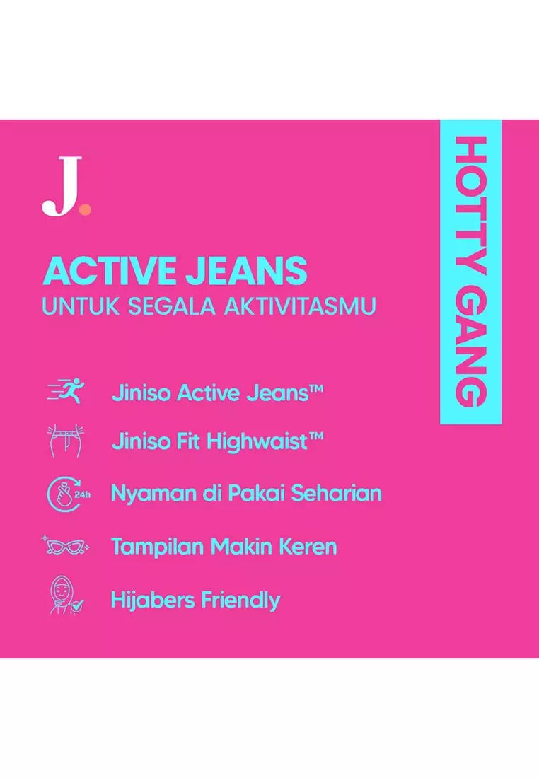 HW Cutbray Jeans 322 HOTTY GANG