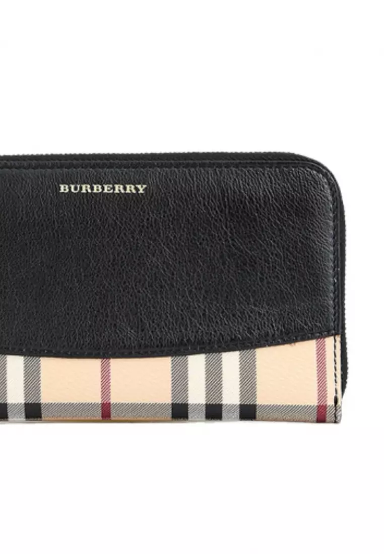 Burberry clearance black purse