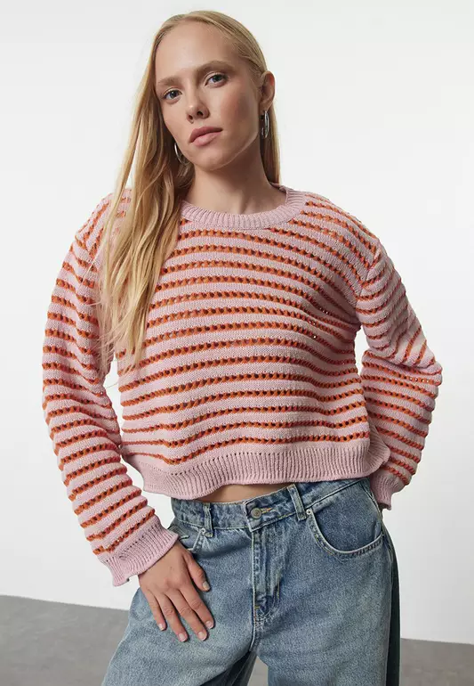 Striped Knitted Jumper