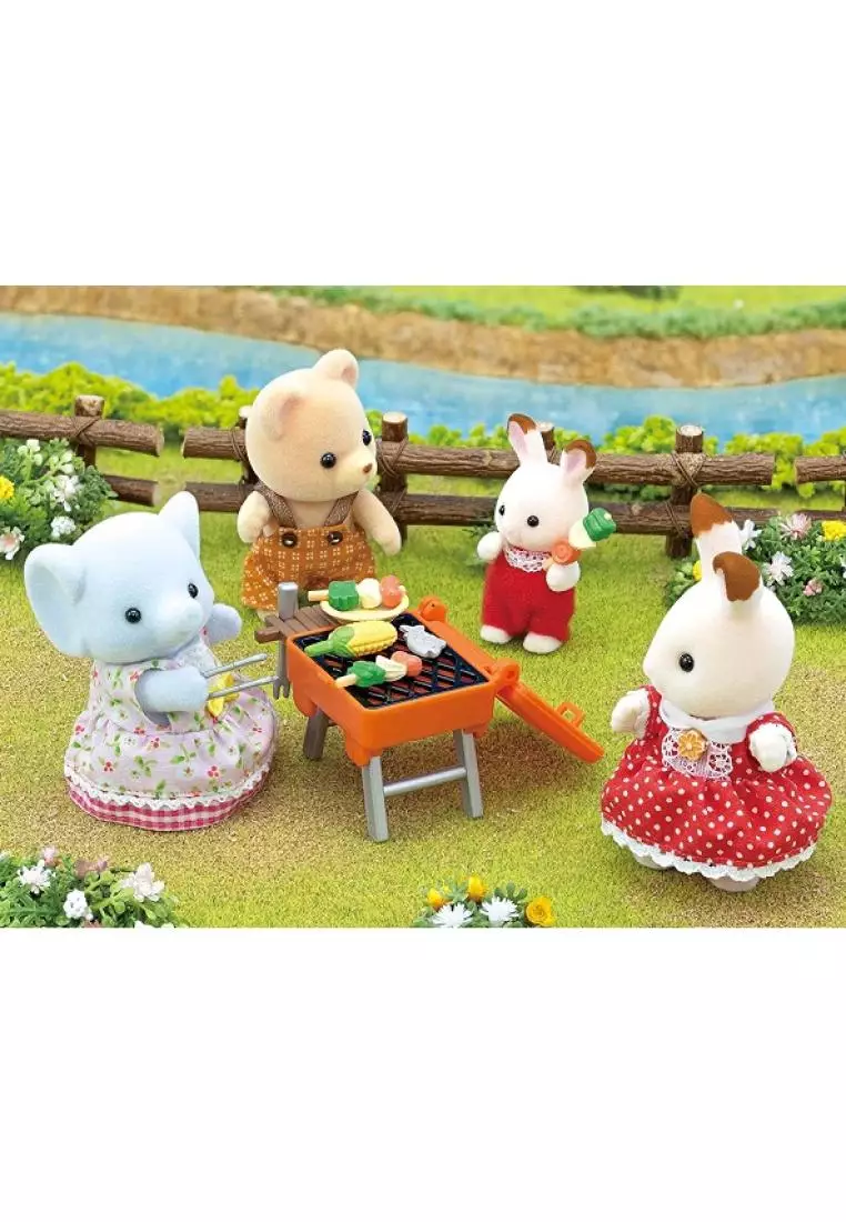 Jual Sylvanian Families Sylvanian Families Bbq Picnic Set Elephant Girl Original 2024 Zalora 1083