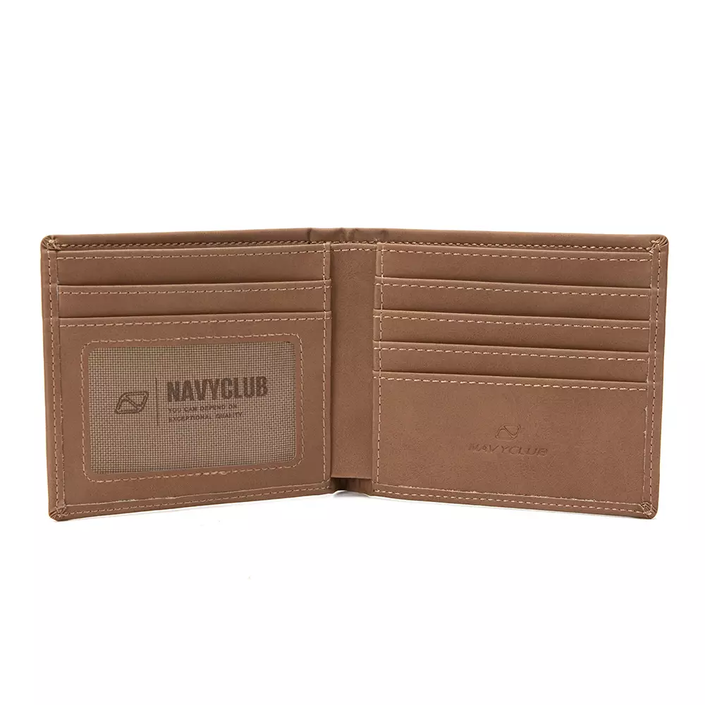 Navy Club Barney Dompet Pria Kasual PU- Dompet Lipat Free Box Exclusive