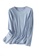 Twenty Eight Shoes blue VANSA Round Neck Mercerized Cotton Long-sleeved T-Shirt VCW-Ts0001U 3DB1AAA2DE322DGS_1
