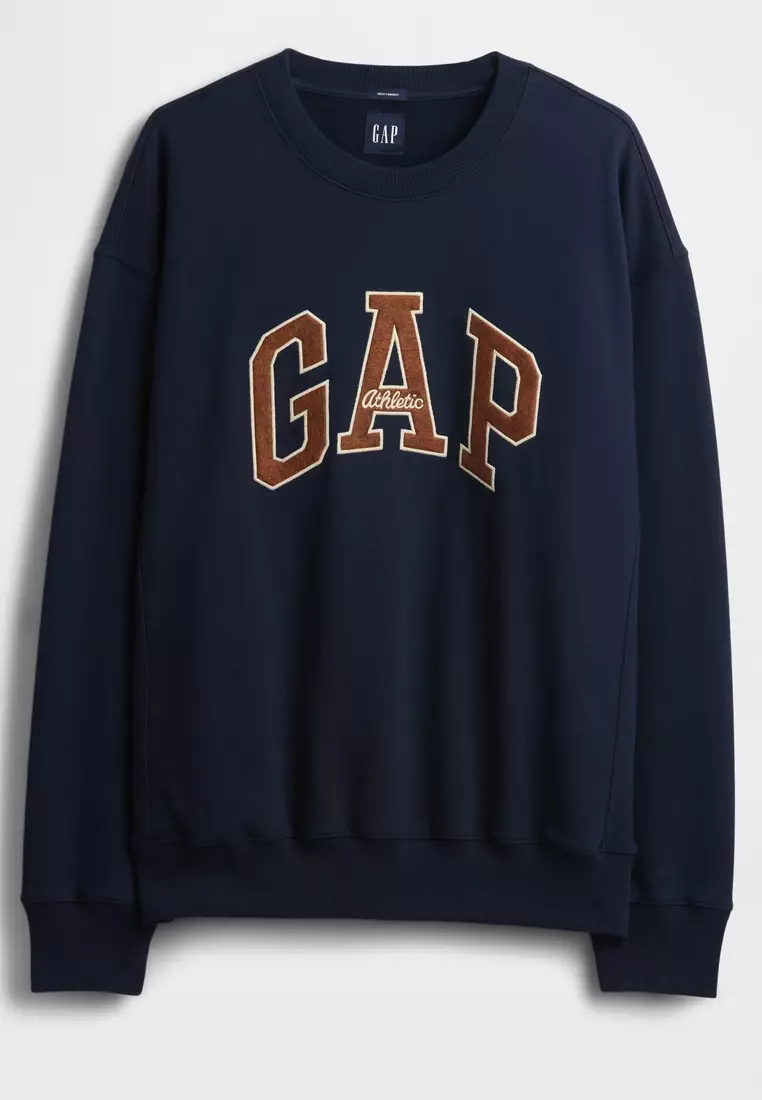 Buy GAP Heavyweight Oversized Logo Sweatshirt 2025 Online ZALORA