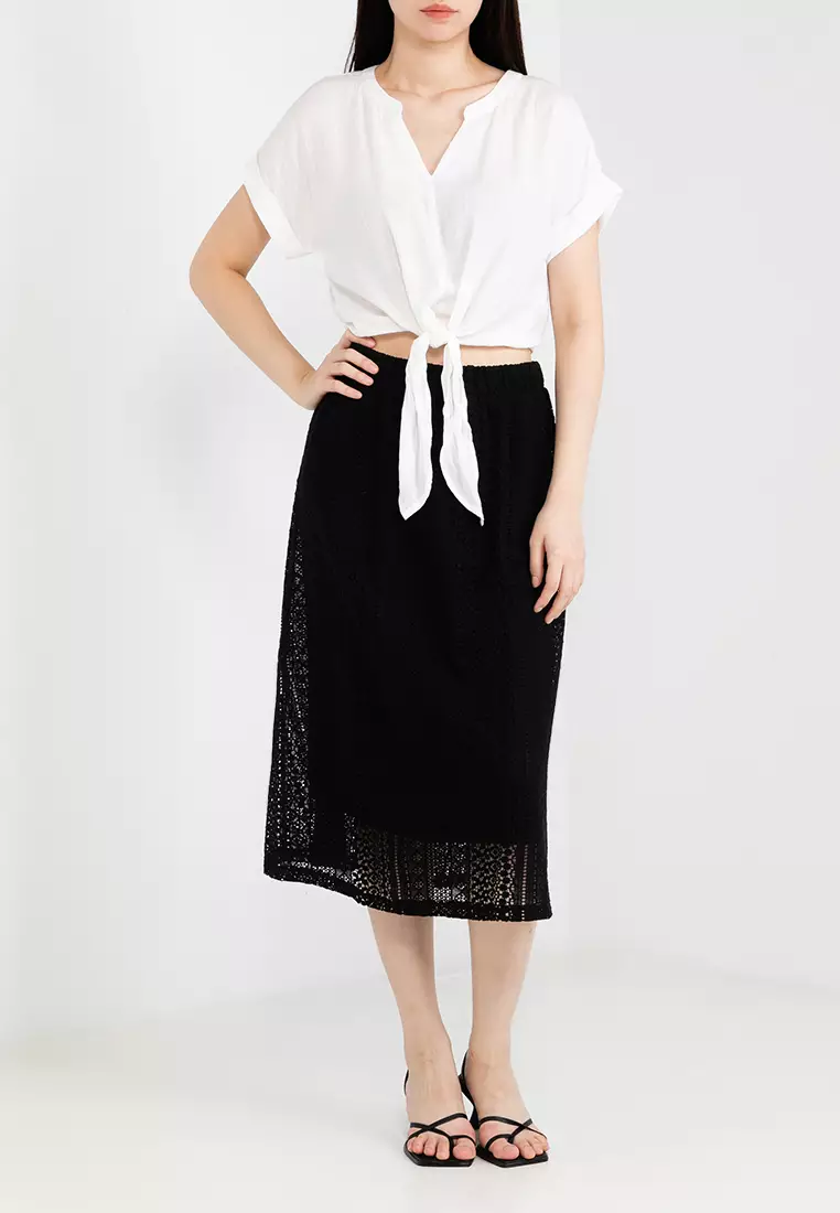 Gabbi Cropped Tie Top