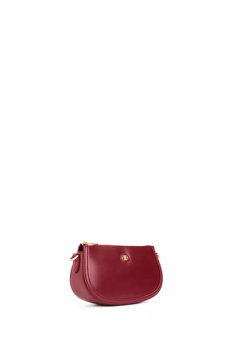 Maroon Tricia Small Shoulder Bag