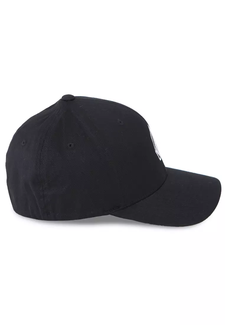 MCP FULL STONE FLEXFIT HAT BLACK