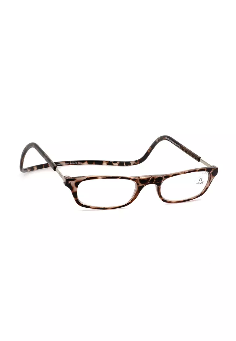 Original Magnetic (Tortoise) +1.25 Reading Glasssess for 44-46 Years Old