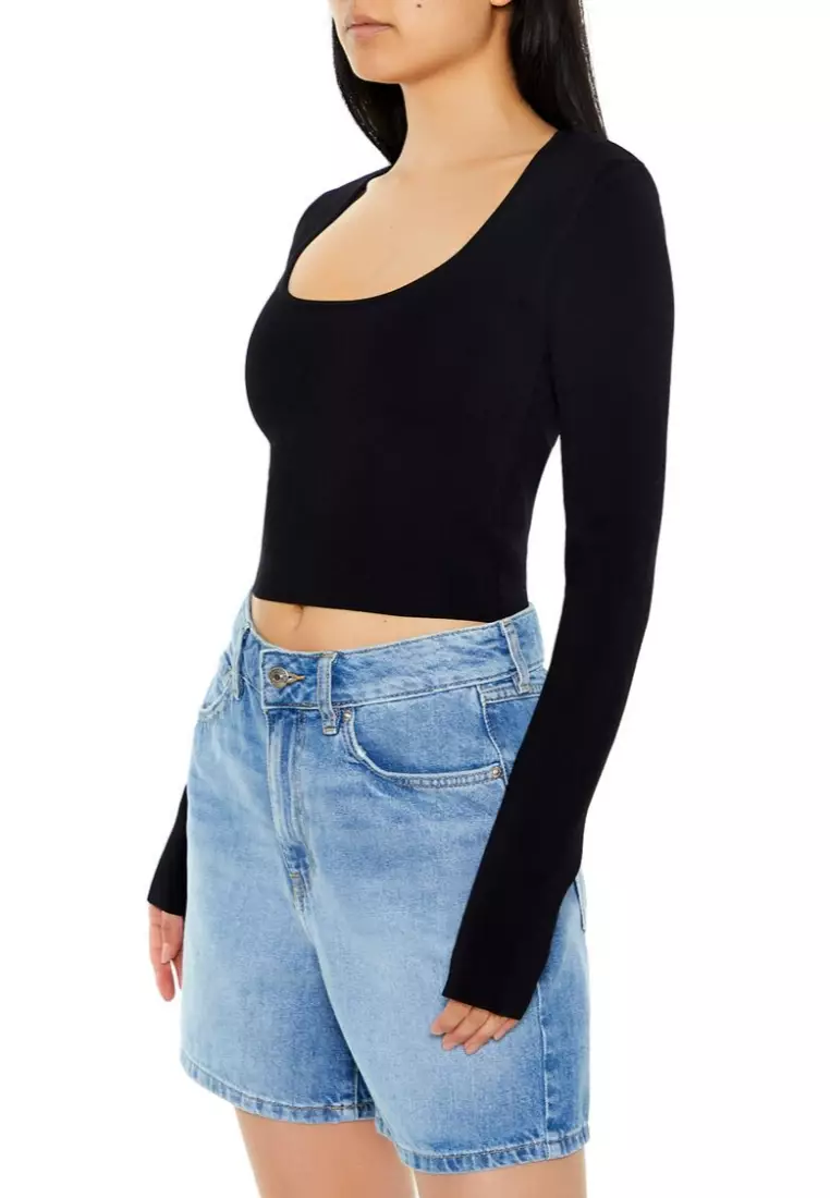 Forever 21 ribbed sweater clearance