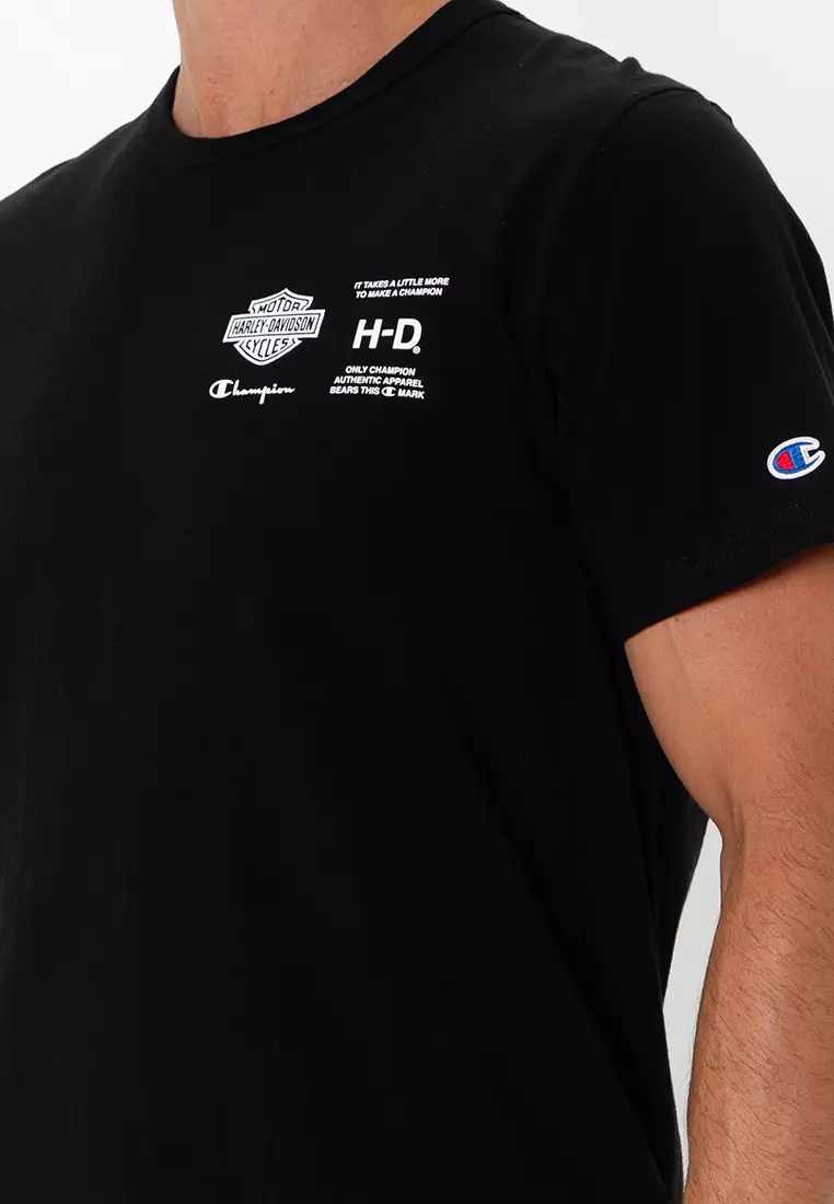 Harley-Davidson Champion Tシャツ ブラック Buy Harley-Davidson Harley-Davidson® Champion x Harley