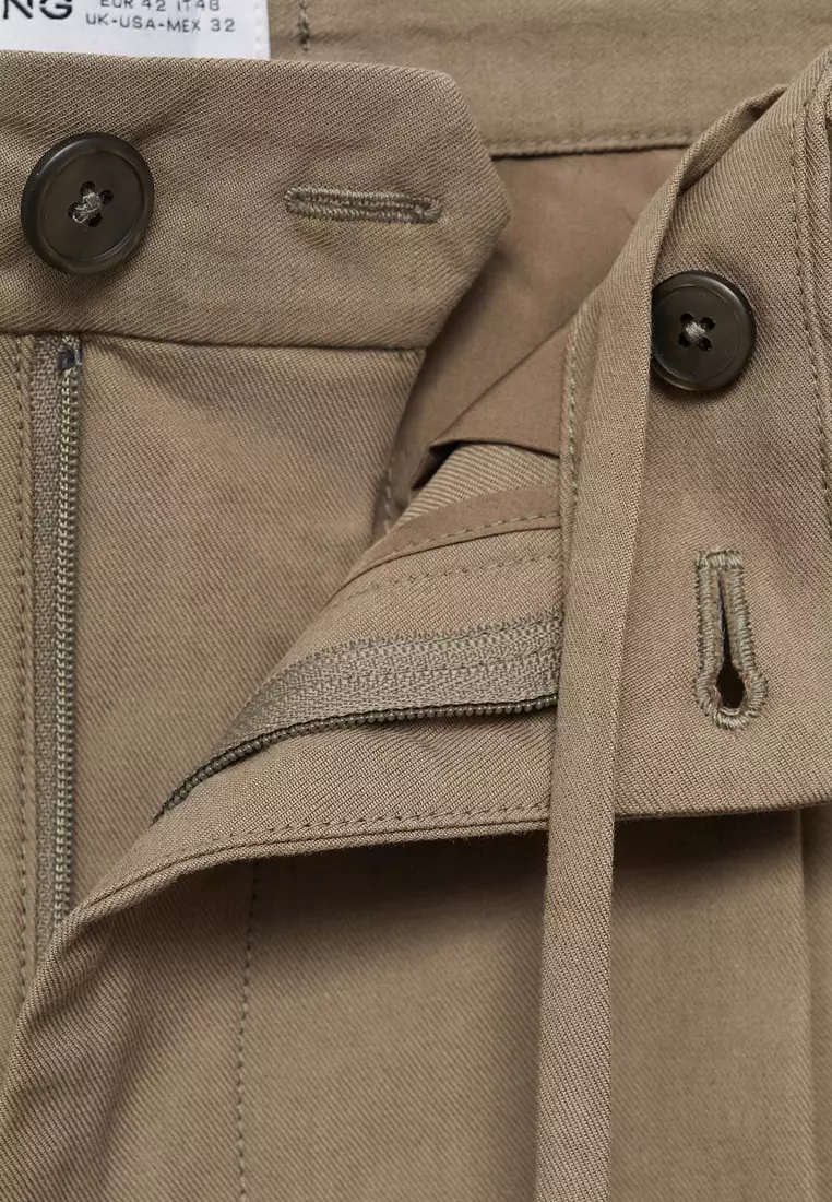 100% Linen Bermuda Shorts