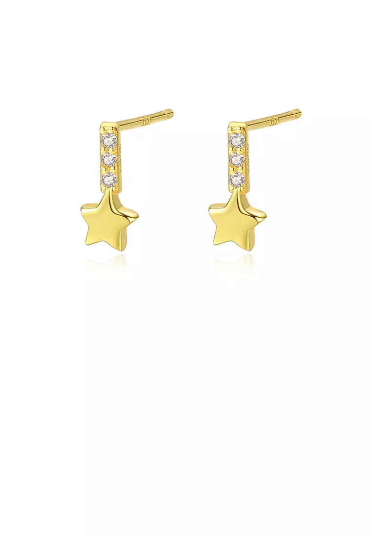 Gold delicate hotsell earrings