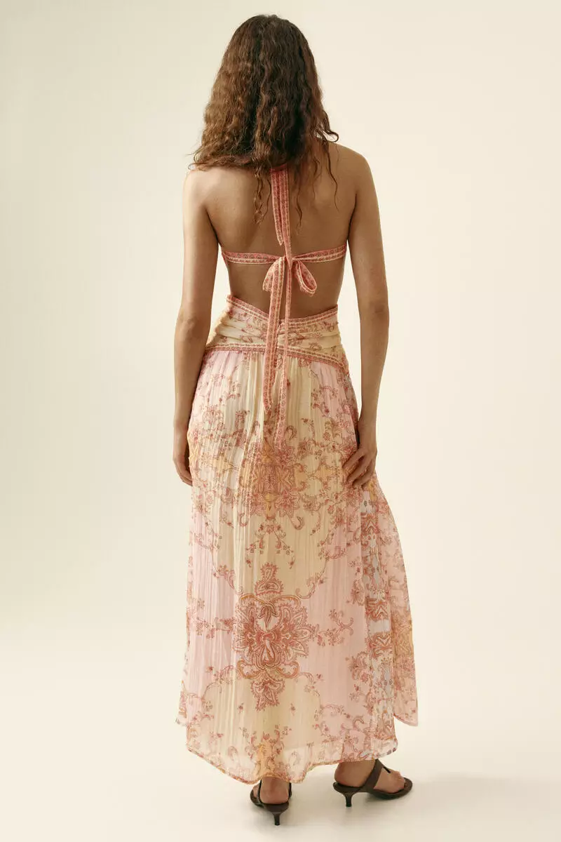 Buy H&M Open-back halterneck dress 2026 Online