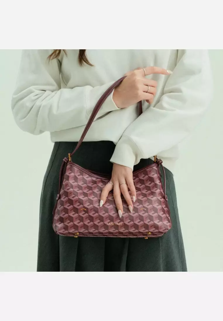 Nico Shoulder Bag Burgundy