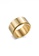 HAPPY FRIDAYS gold Rotatable Design Golden Bright Mantra Titanium Steel Ring JW QF-JZ183 8A5F7AC31FEDF4GS_2