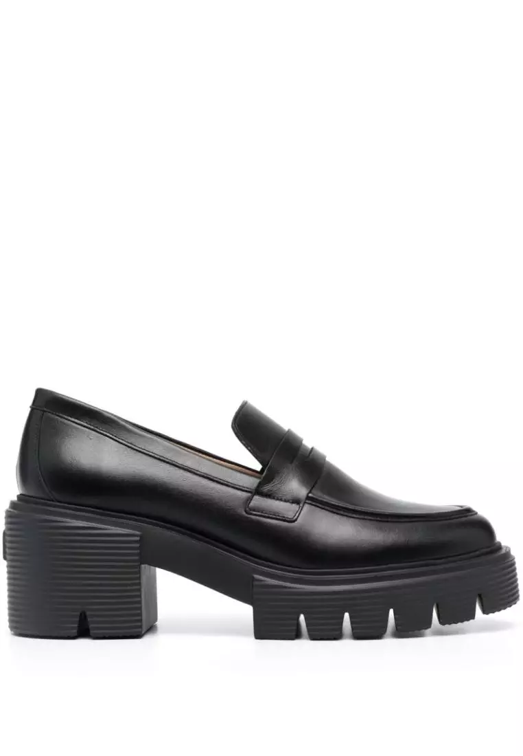 Chunky sole sale black shoes