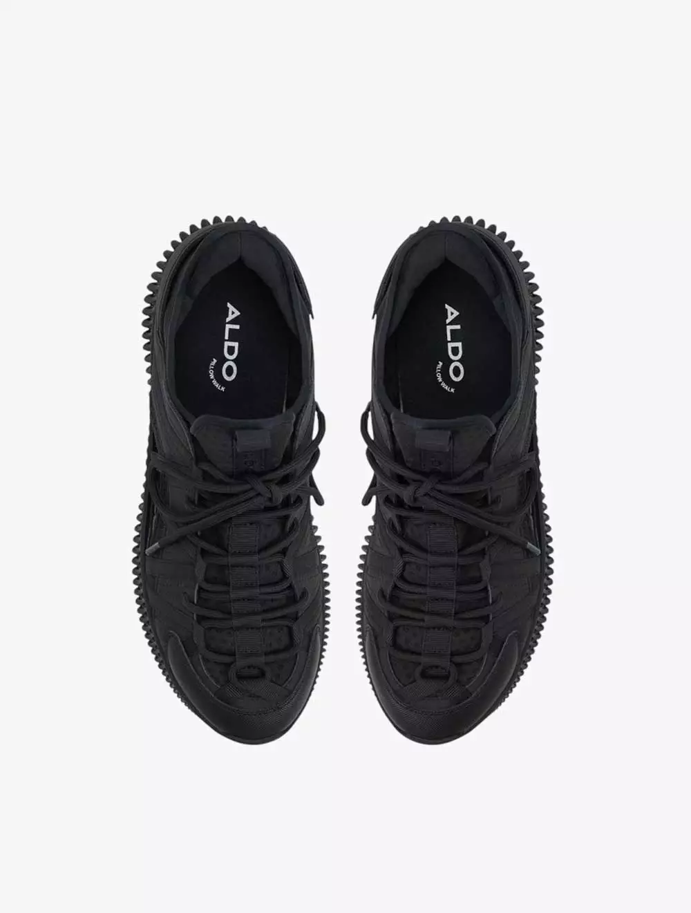 ALDO CAEL SLIP ONS - BLACK