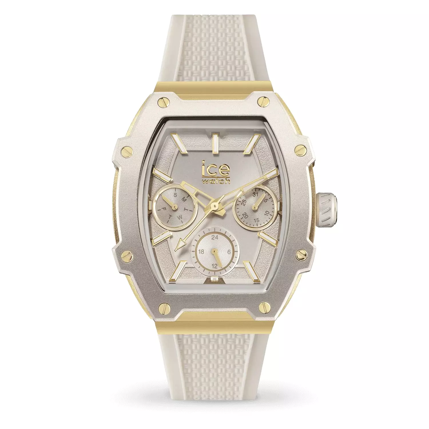 Jam Tangan Wanita Ice Watch ICE Boliday - Almond Skin 40mm [022869]