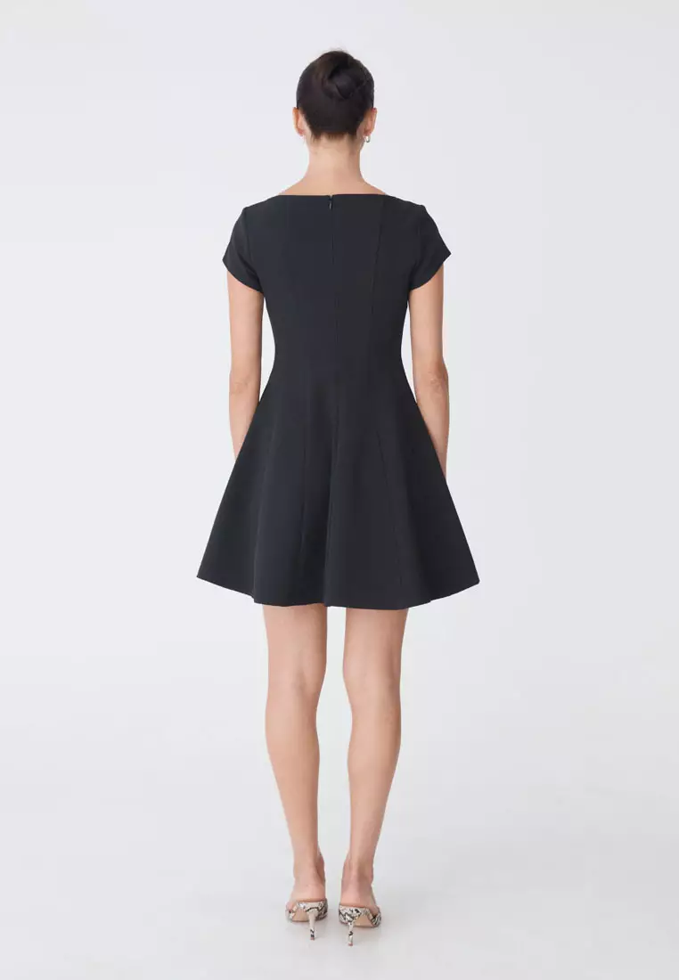 Darcy Short Sleeve Panel Dress