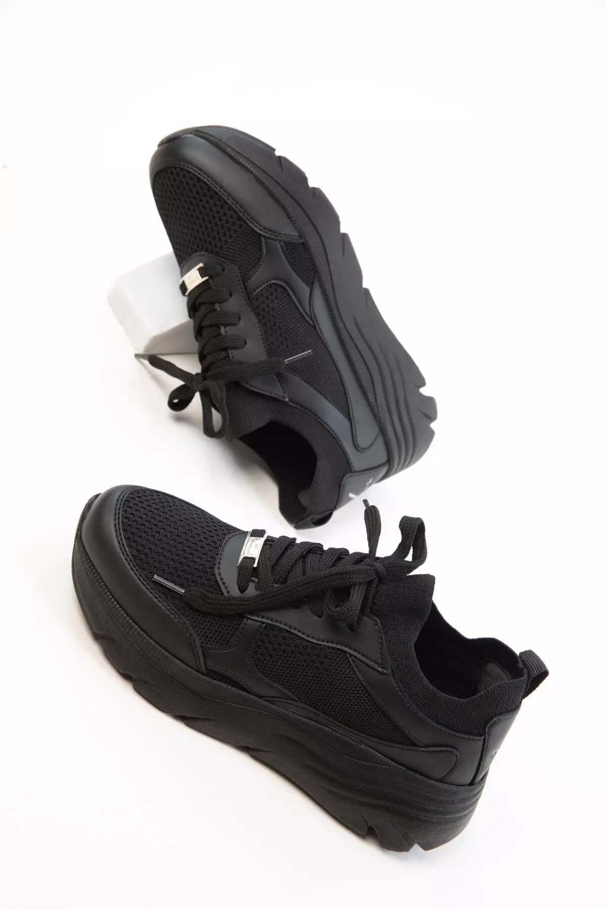 Black-Black Women's Sneaker 20628