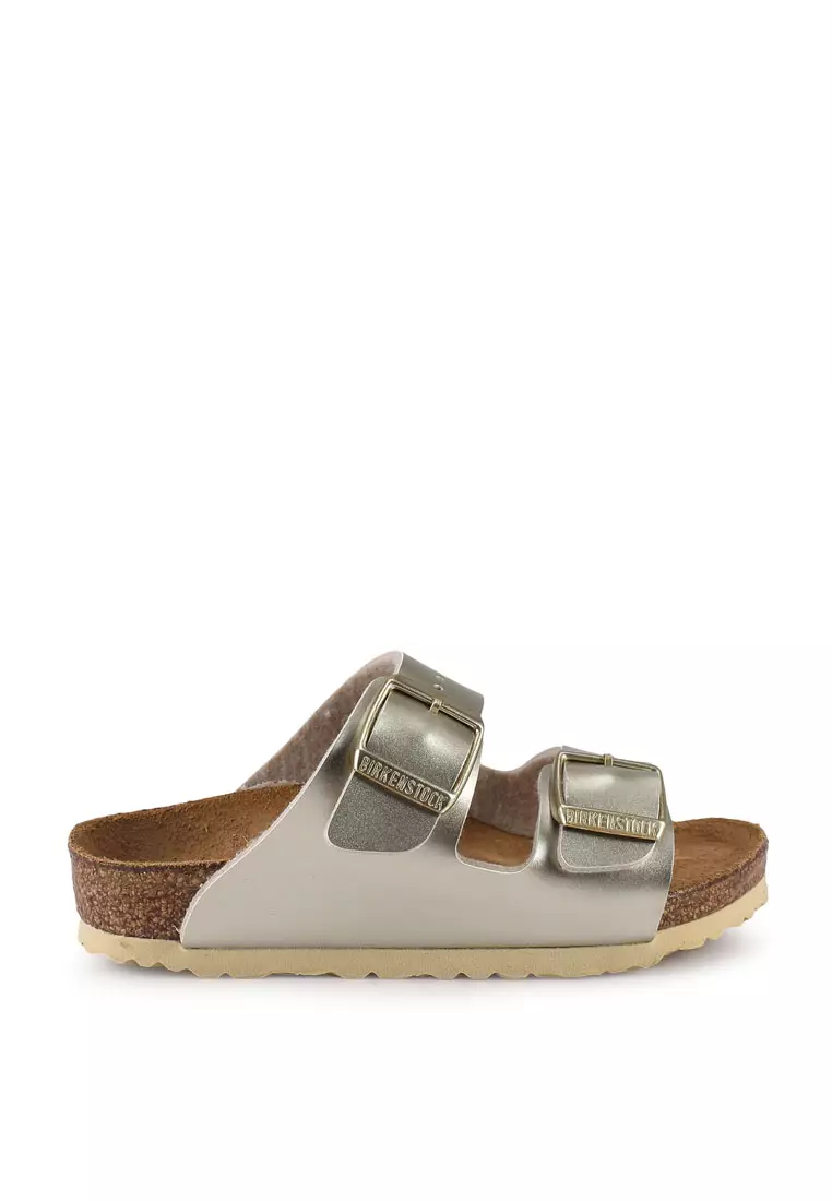 Gold birkenstocks deals