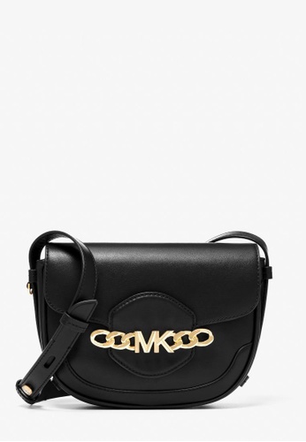 Michael Kors Hally Medium Saddle Messenger | ZALORA Philippines