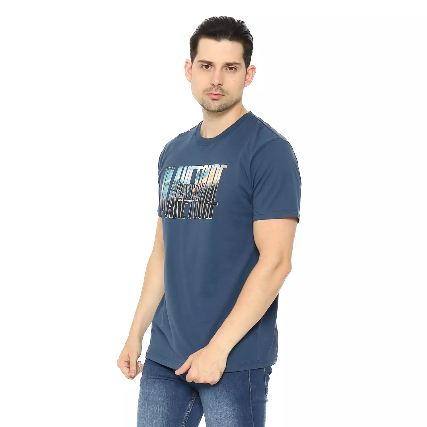 Planet Surf Clothing Kaos Lengan Pendek Pria Escape Men Tee Planet Surf