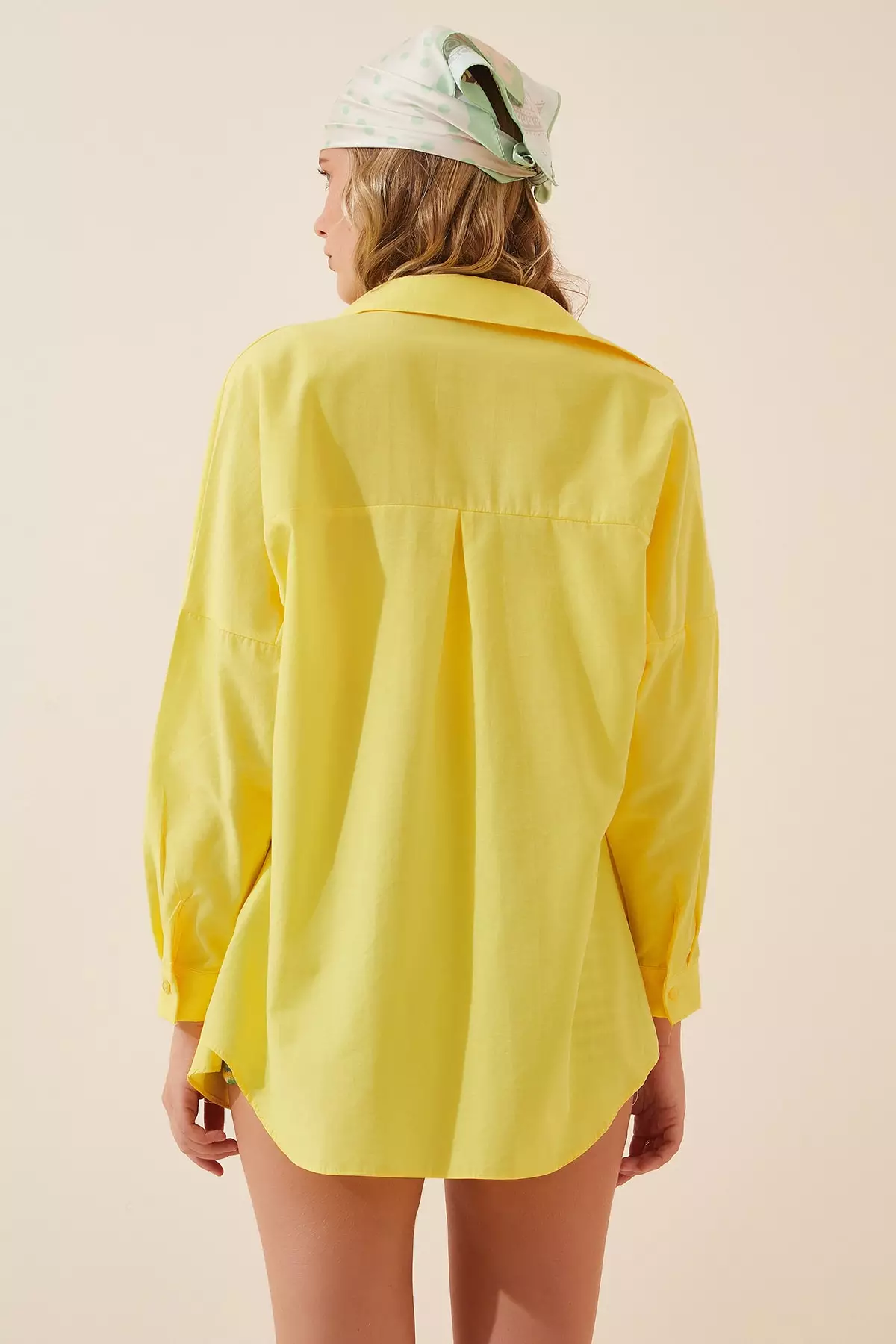 Oversize Long Basic Shirt