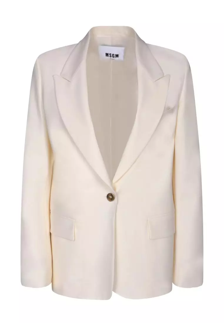 MSGM ジャケット ホワイト系 MSGM キッズ130cm~140cm - ジャケット・アウター人気 商品 通販
