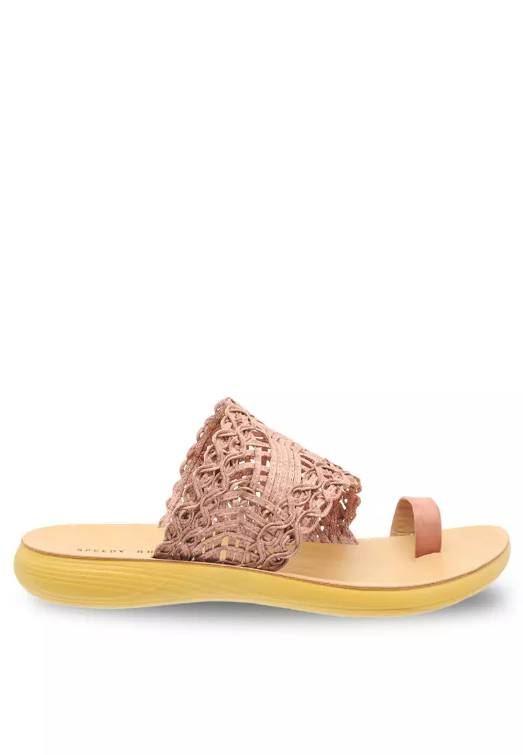 Discount on Speedy Rhino  shoes - SKU: Speedy Rhino Weave Toe Ring Sandals