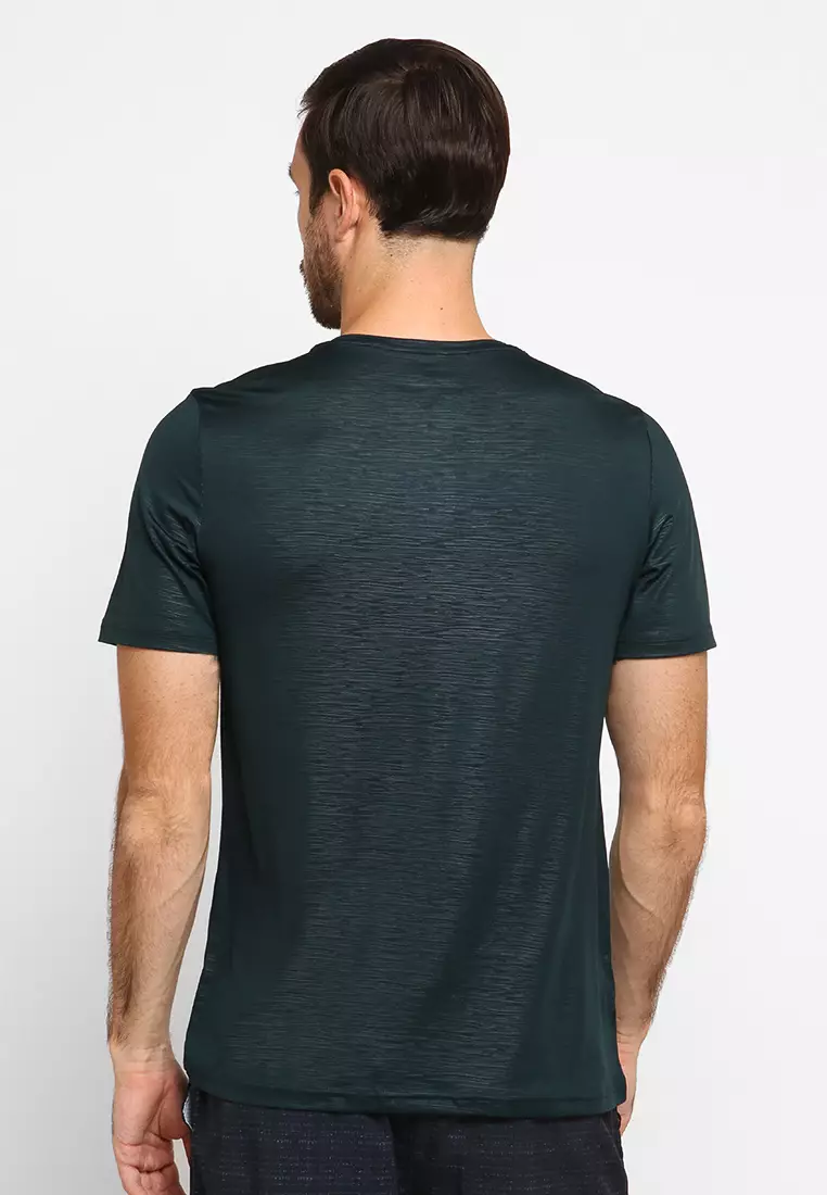 Byford R Neck T-Shirt Waterline