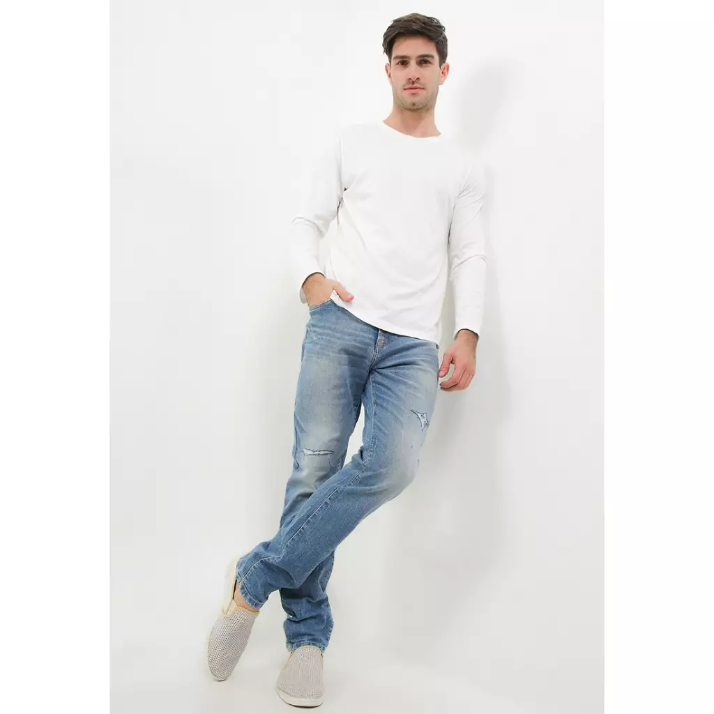 TRIPLE Celana Jeans Stretch Slim Fit (94 828 03 BWC)