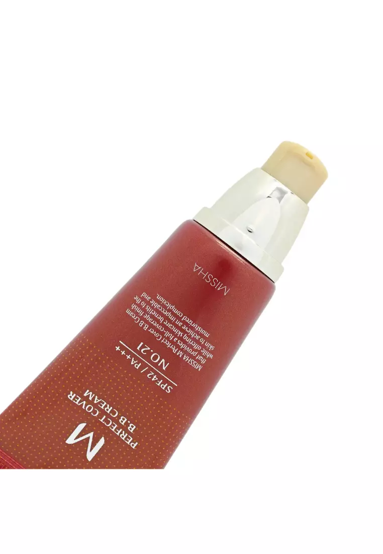 Missha M Perfect Cover BB Cream SPF42 PA+++ #21 Light Beige