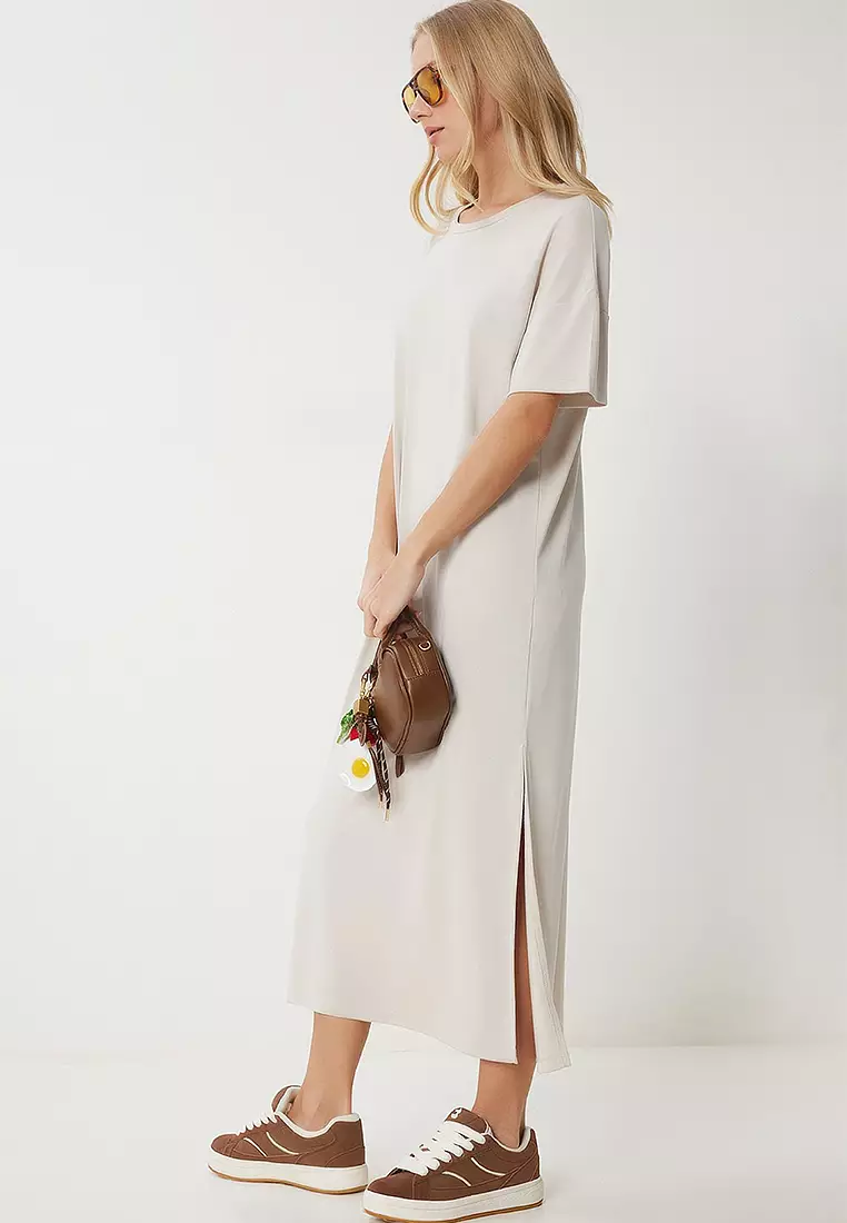 Oversize Basic Summer Knitted Dress