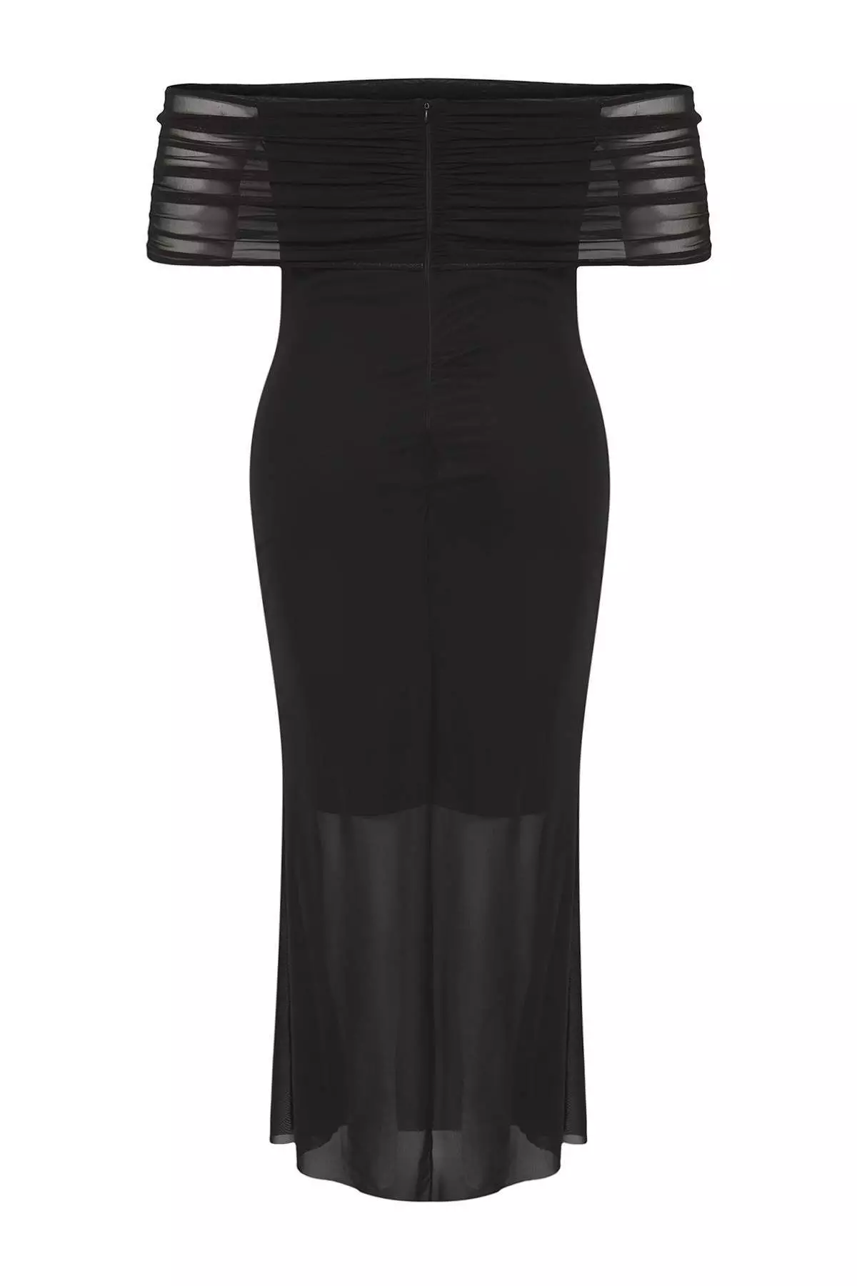 Plus Size Off Shoulder Ruched Maxi Dress