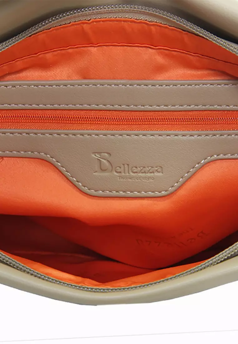 Bellezza Handbag CZ239 Beige