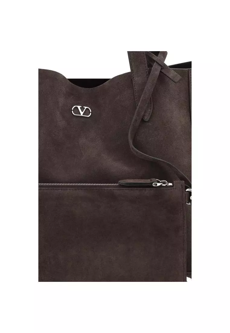 【VALENTINO】超特価セール★NELLCOTE スエード ラージ トート 3fe21d7b530acacb8caecf6cd3ce5b