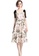 Sunnydaysweety multi Bow Suspender Print A-Line One-Piece Dress A22050711 B7647AA57F2C9BGS_1