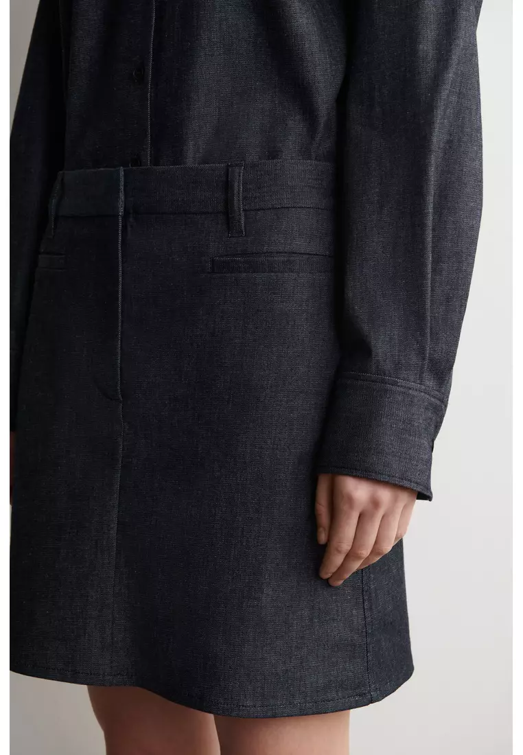DENIM MINI SKIRT