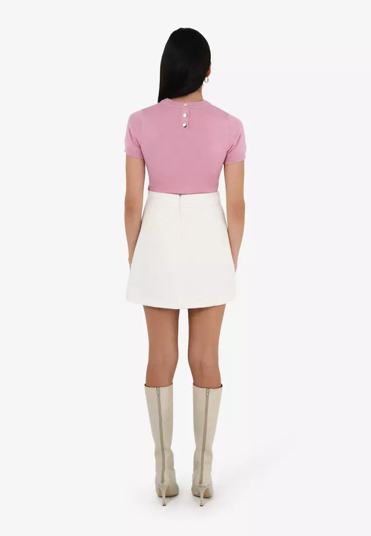 Catherine Short Sleeve Knit