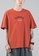 Twenty Eight Shoes orange VANSA Unisex Japanese Alphabet Print Short-sleeved T-shirt VCU-T1002 0A68BAA21C678EGS_5
