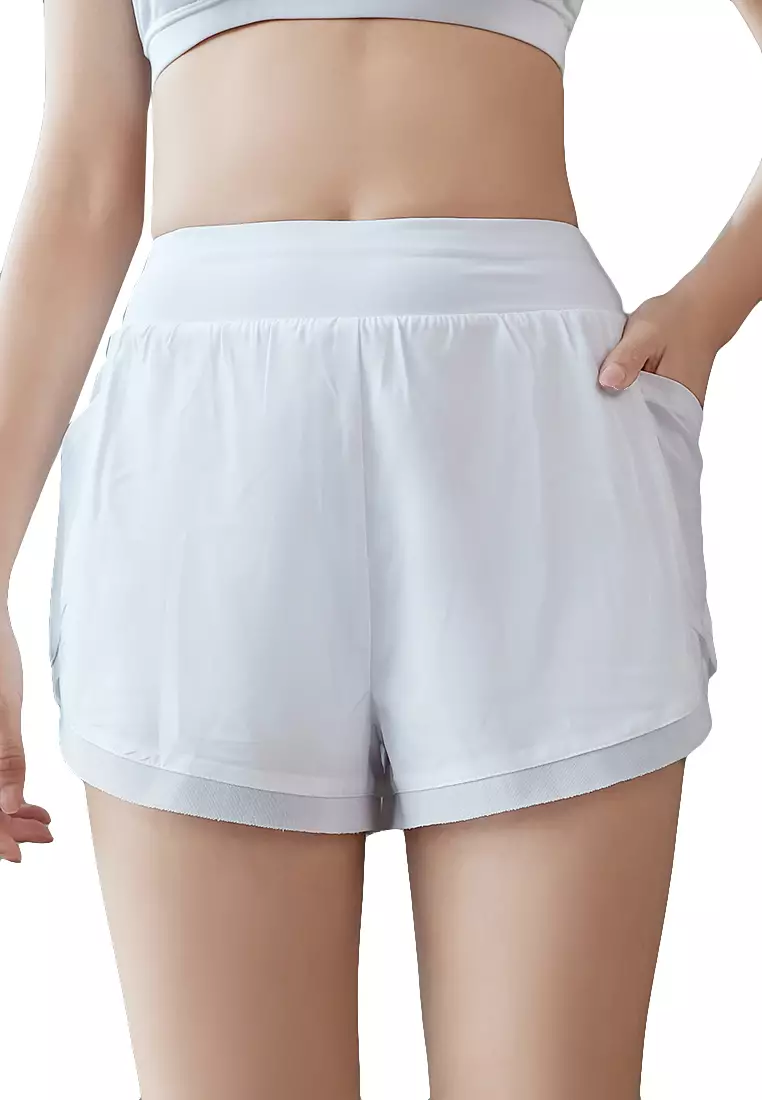 Up To 80% Off on 2 In 1 Flowy Athletic Shorts