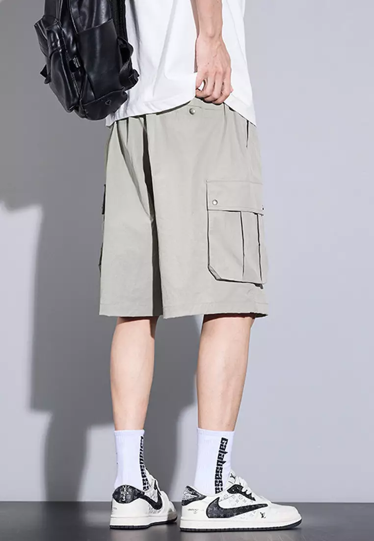 Drawstring Casual Shorts